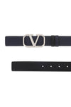 Valentino garavani leather vlogo signature reversible belt