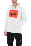 Hugo logo box hoodie