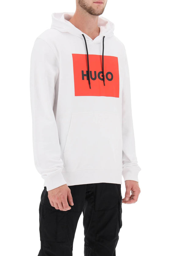 Hugo logo box hoodie