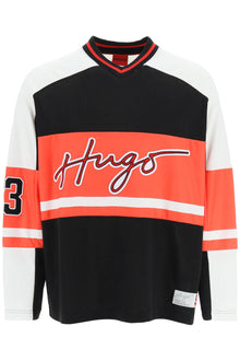  Hugo dalado mesh hockey sweatshirt