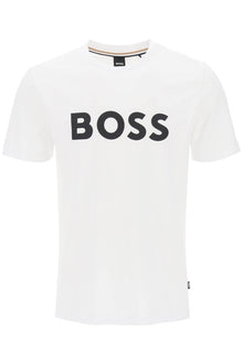  Boss tiburt 354 logo print t-shirt