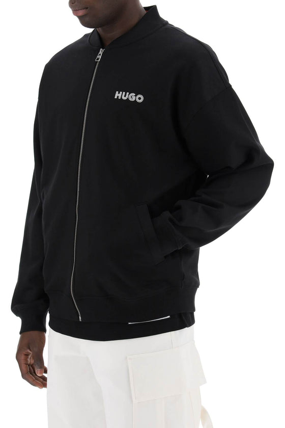 Hugo embroidered logo sweatshirt by