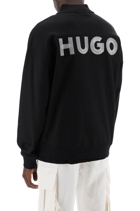Hugo embroidered logo sweatshirt by