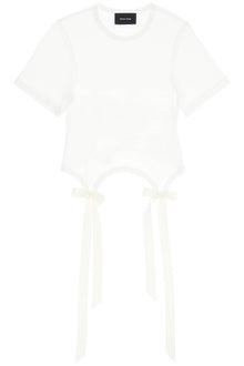  Simone rocha easy t-shirt with bow tails