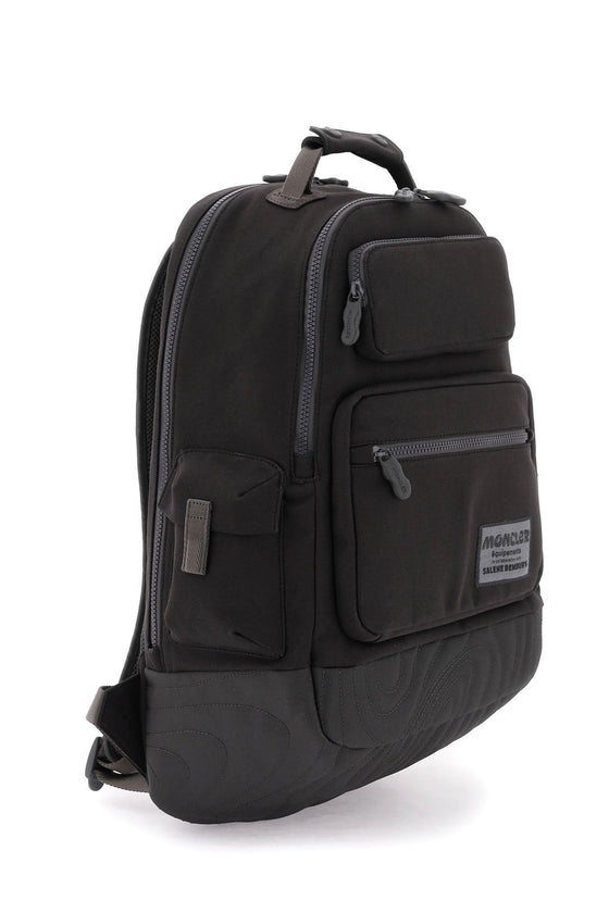 Moncler x salehe bembury canvas & nylon backpack
