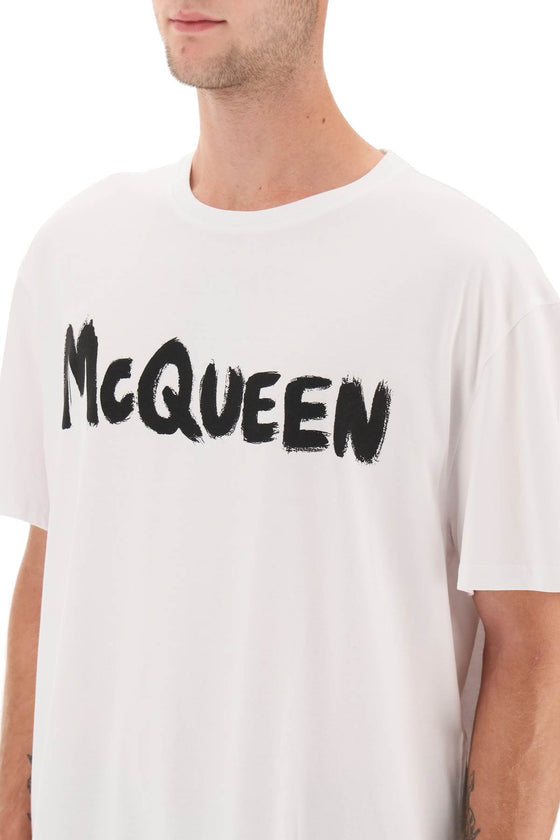 Alexander mcqueen mcqueen graffiti t-shirt