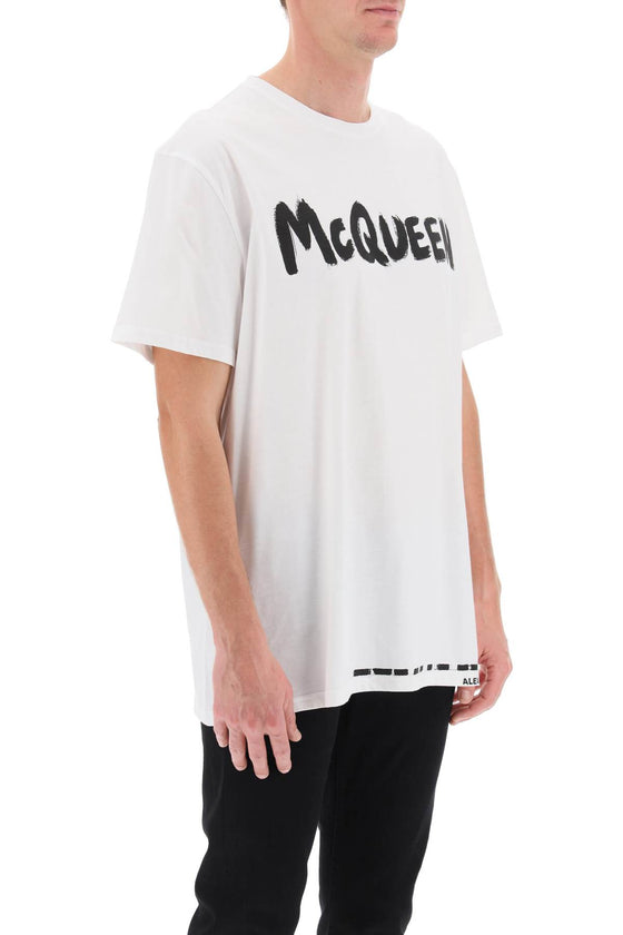 Alexander mcqueen mcqueen graffiti t-shirt