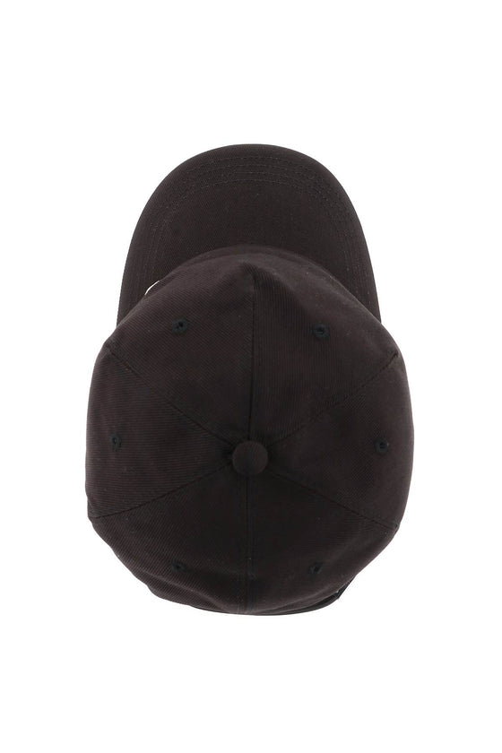Alexander mcqueen baseball hat with oversized logo