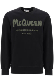  Alexander mcqueen mcqueen graffiti sweatshirt