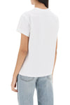 Stella mccartney t-shirt with embroidered signature