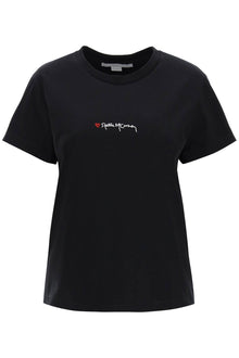  Stella mccartney t-shirt with embroidered signature