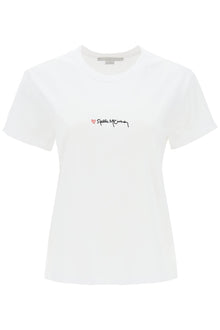  Stella mccartney t-shirt with embroidered signature