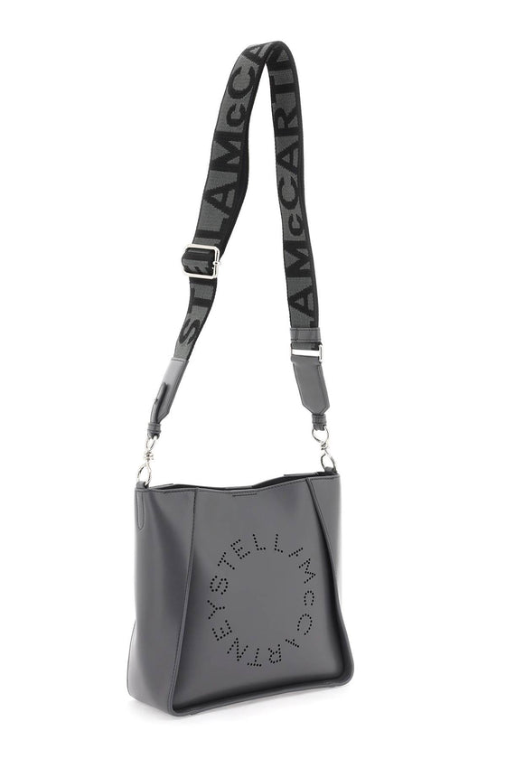 Stella mccartney crossbody bag with perforated stella logo