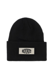  Rotate beanie hat with logo patch