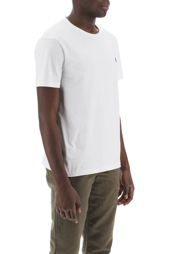 Polo ralph lauren custom fit t-shirt with logo embroidery