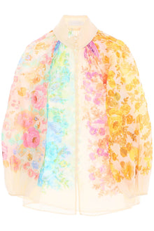  Zimmermann 'raie billow' blouse with floral pattern