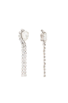  Alexander mcqueen stud earrings with faceted stone