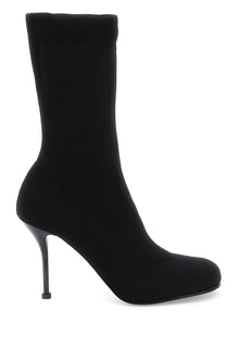  Alexander mcqueen knitted ankle boots