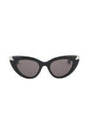 Alexander mcqueen punk rivet cat-eye sunglasses for