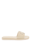 Tory burch double t leather slides