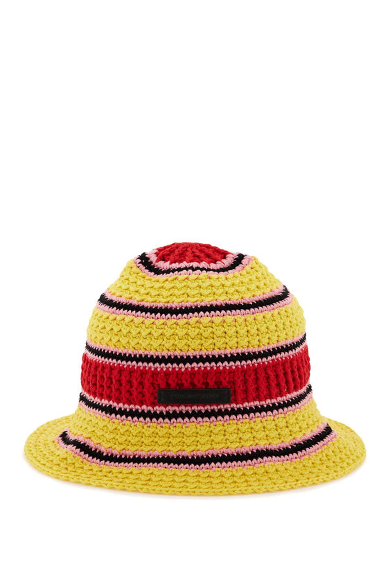 Stella mccartney cotton crochet bucket hat