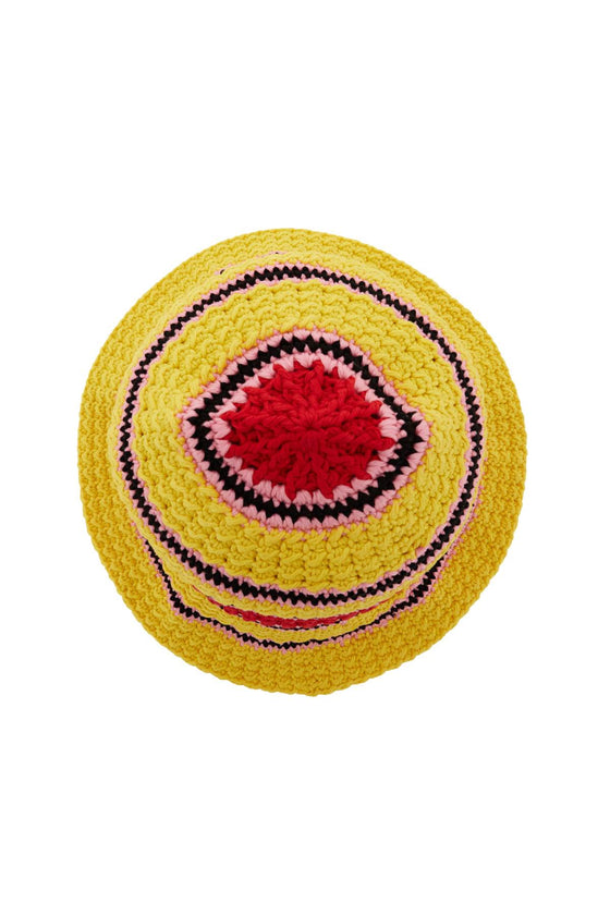 Stella mccartney cotton crochet bucket hat