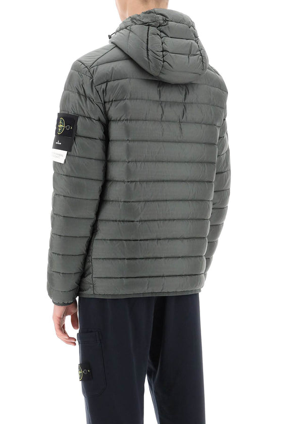 Stone island lightweight jacket in r-nylon down-tc