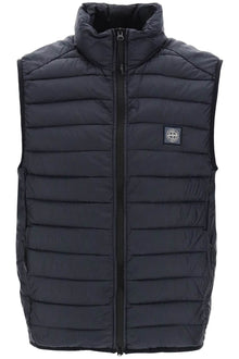  Stone island lightweight puffer vest in r-nylon down-tc