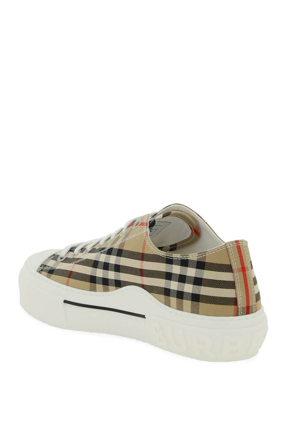 Burberry vintage check canvas sneakers