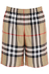 Burberry bradeston shorts in check silk