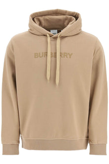  Burberry logo print ansdell hoodie