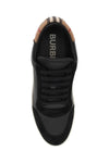 Burberry low-top leather sneakers