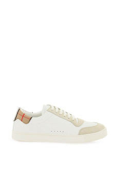  Burberry low-top leather sneakers