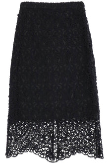  Burberry macrame lace pencil skirt