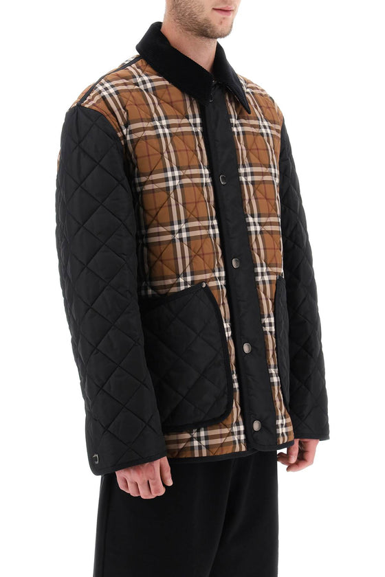 Burberry weavervale quilted jacket