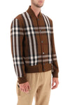 Burberry bomber jacket with burberry check motif