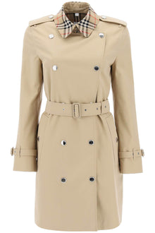  Burberry montrose double-breasted trench coat