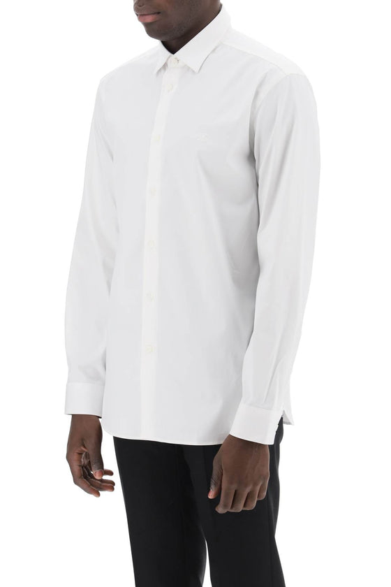 Burberry sherfield shirt in stretch cotton