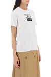 Burberry 'margot' t-shirt with ekd embroidery