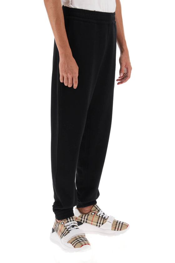 Burberry tywall sweatpants with embroidered ekd