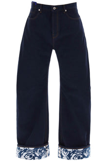  Burberry jeans baggy in denim giapponese