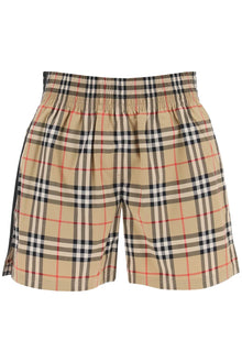  Burberry audrey check shorts