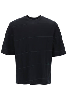  Burberry striped t-shirt with ekd embroidery