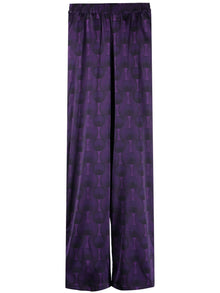  OZWALD BOATENG Trousers Purple