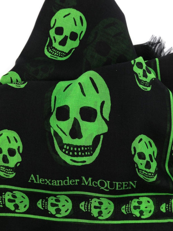 Alexander McQueen Scarfs Black