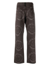 AMISH Jeans Brown