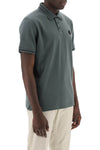 Moncler basic polo shirt with logo patch