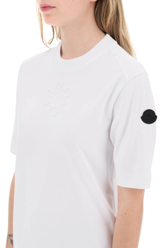 Moncler basic embossed logo t-shirt