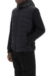 Moncler basic zip-up sweatshirt with padding for a comfortable