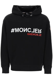  Moncler grenoble hooded sweatshirt with